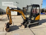 2013 Caterpillar 301.7D mini excavator, side profile view