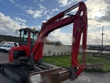 2016 Yanmar VIO50-U mini excavator, side view