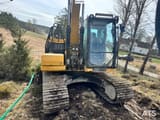 2021 Caterpillar 313 crawler excavator front view