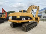 Caterpillar 320CL Raupenbagger von 2010, Ansicht von hinten rechts