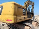2019 Caterpillar 336GC crawler excavator, rear three-quarter view