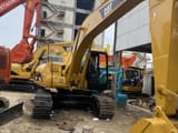 2017 Caterpillar 320CL Raupenbagger, Seitenansicht