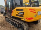 2022 Sany SY135C Pro crawler excavator, rear three-quarter view