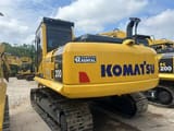 2024 Komatsu PC200 crawler excavator rear view