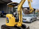 2020 Komatsu PC20MR mini excavator, side view