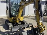 2023 Caterpillar 301.6 mini excavator, front three-quarter view