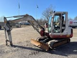 2004 Takeuchi TB145 crawler excavator, side view
