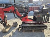 2020 Springer MAX PRO-E mini excavator, side view