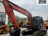 2023 Hitachi ZX120 crawler excavator, side view