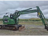 2018 Komatsu PC138US-11 crawler excavator, side view