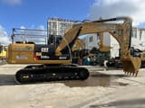 2022 Caterpillar 320D2L Raupenbagger, Seitenansicht
