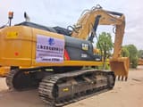 2024 Caterpillar 336D2 L crawler excavator, rear three-quarter view