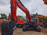 2024 Doosan DX300 crawler excavator, front three-quarter view