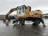 2009 Liebherr A316 LITRONIC wheel excavator side view