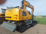 2022 Liebherr A914 Litronic wheel excavator rear three-quarter view