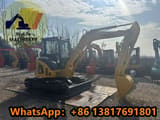 2023 Komatsu PC55MR-3 mini excavator, side profile view