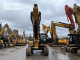 2021 Caterpillar 336-07C crawler excavator, front view