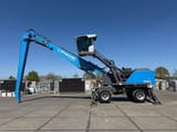 2019 Fuchs MHL360 material handler, side profile view