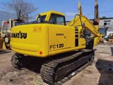 Pelle sur chenilles Komatsu PC120 2018, vue arrière trois-quarts