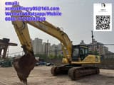 2020 Komatsu PC400 crawler excavator, side view