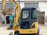 2023 Komatsu PC40MR mini excavator, side view