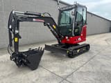 2024 Rhinoceros XN28 mini excavator, side profile view