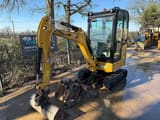 2021 Caterpillar 301.6 mini excavator, front three-quarter view