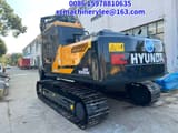 2024 Hyundai HX225HD crawler excavator, rear three-quarter view