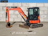 2022 Kubota U36-4 mini excavator, side view