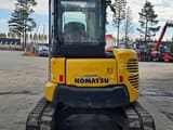 2014 Komatsu PC-55MR mini excavator rear view