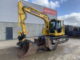 2022 Komatsu PC138US-11 crawler excavator, side view