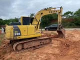2024 Komatsu PC120-8 crawler excavator, side view
