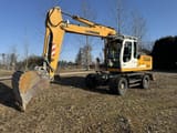 2010 Liebherr A924C wheel excavator, side view