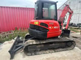 2024 Kubota KX163 mini excavator, rear three-quarter view