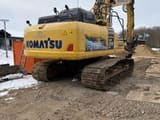 2019 Komatsu HB215LC-3 crawler excavator, rear three-quarter view