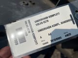 2002 Volvo EC 70 mini excavator identification tag