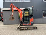 2016 Kubota U27-4 mini excavator, side view