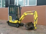 2017 Komatsu PC16R-3HS mini excavator, side view