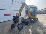 2024 Komatsu PC33E-6 mini excavator with grapple attachment