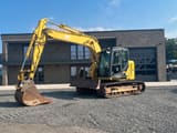 2016 New Holland E140CSR crawler excavator, side profile view