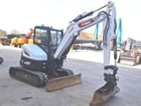 2023 Bobcat E55 Z mini excavator, side view