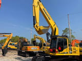 2022 Komatsu PC240-8 crawler excavator, front three-quarter view