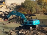 2024 Sunward SWE 365 excavator, rear three-quarter view