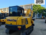 2022 Komatsu PC56 mini excavator rear view
