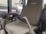 2015 Doosan DH55 mini excavator interior cab view