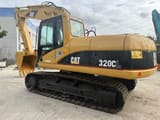 2010 Caterpillar 320CL Raupenbagger, Seitenansicht