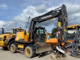 2019 Volvo EWR150E wheel excavator, side view
