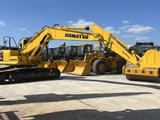 2023 Komatsu PC210-8 crawler excavator side view