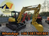 2023 Yanmar VIO 45 mini excavator, front three-quarter view
