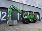 2022 Sennebogen 818-E material handler side view